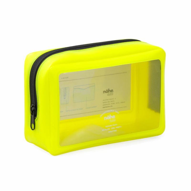 Nähe hightide packing pouch S - neon yellow