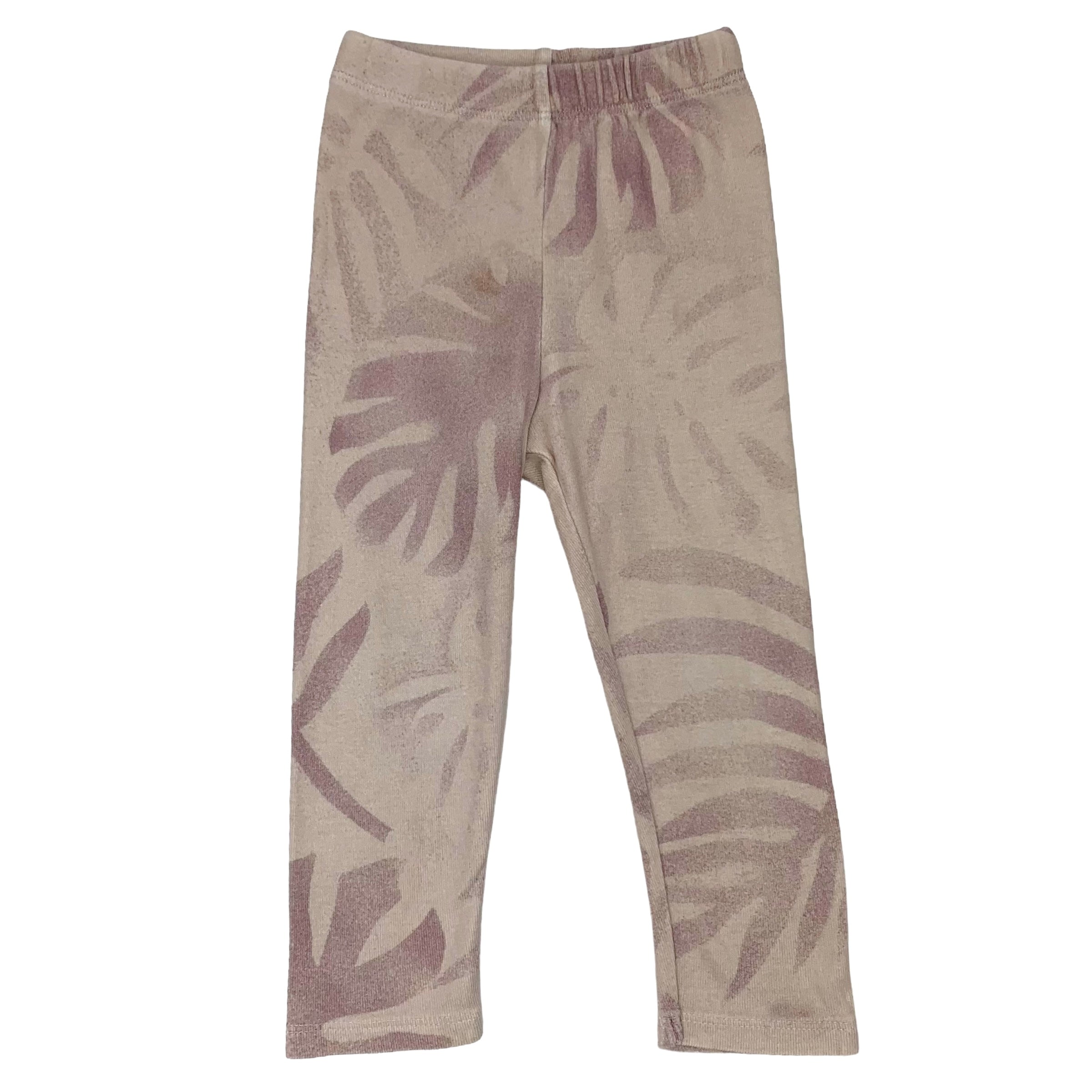 Walnut+Walrus legging palm leaves print size 68