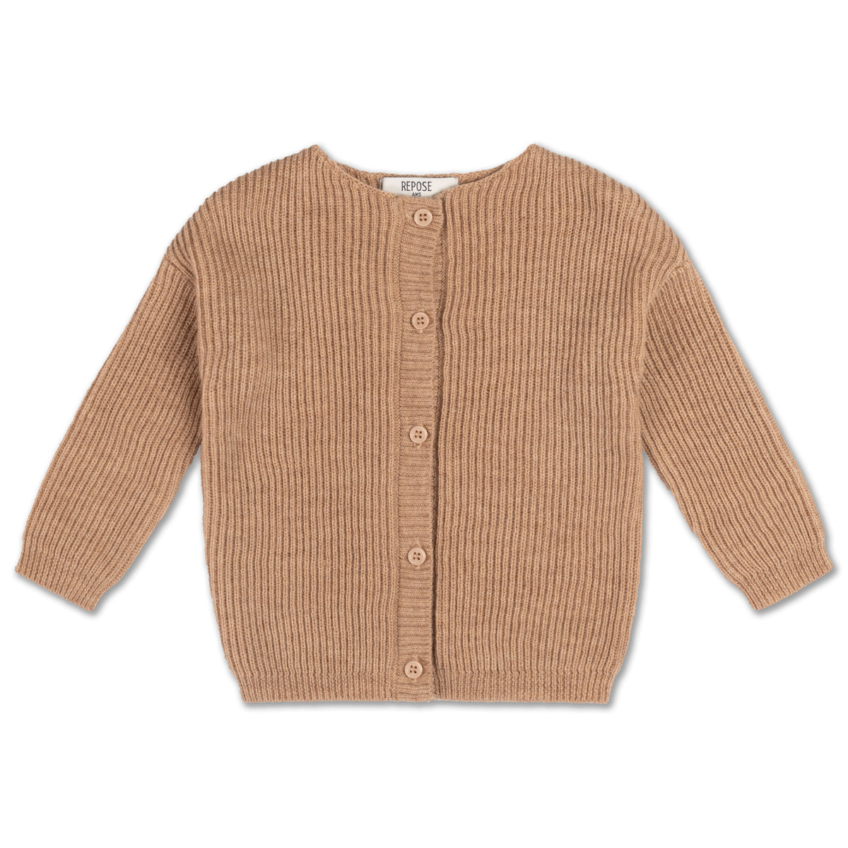 Strickjacke - weiches Karamell
