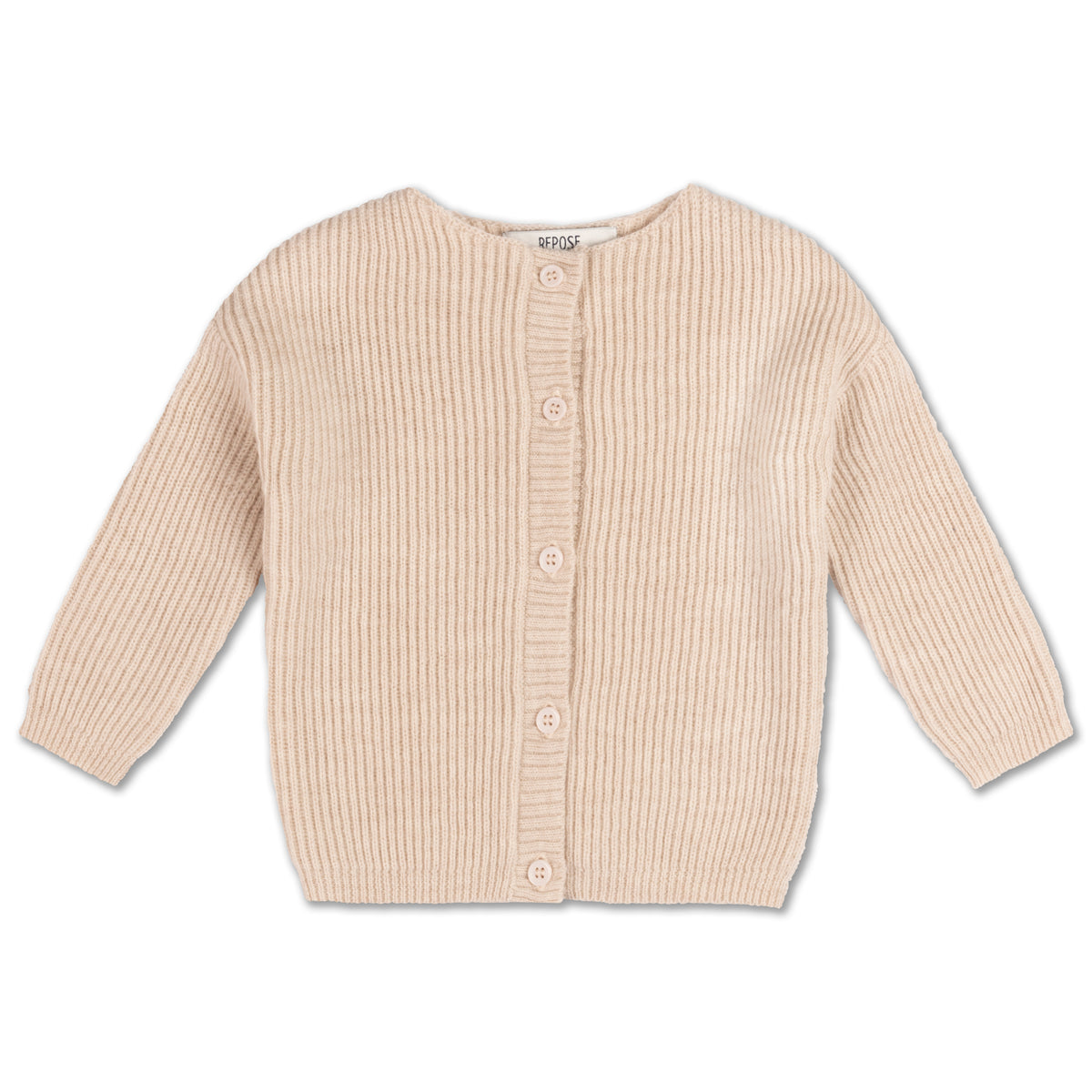 Strickjacke - zartes Weiß