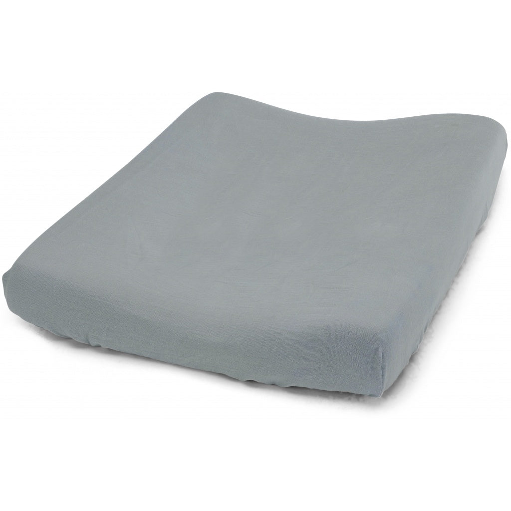 Konges Sløjd fitted sheet for changing cushion french blue
