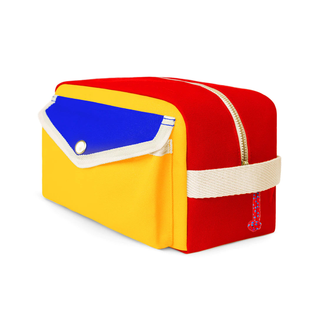 ykra dopp pack - yellow, blue and red