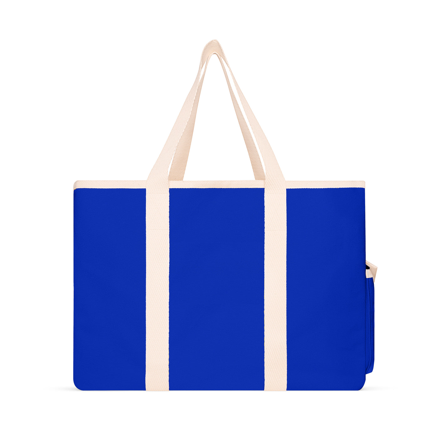 ykra beach bag - blue