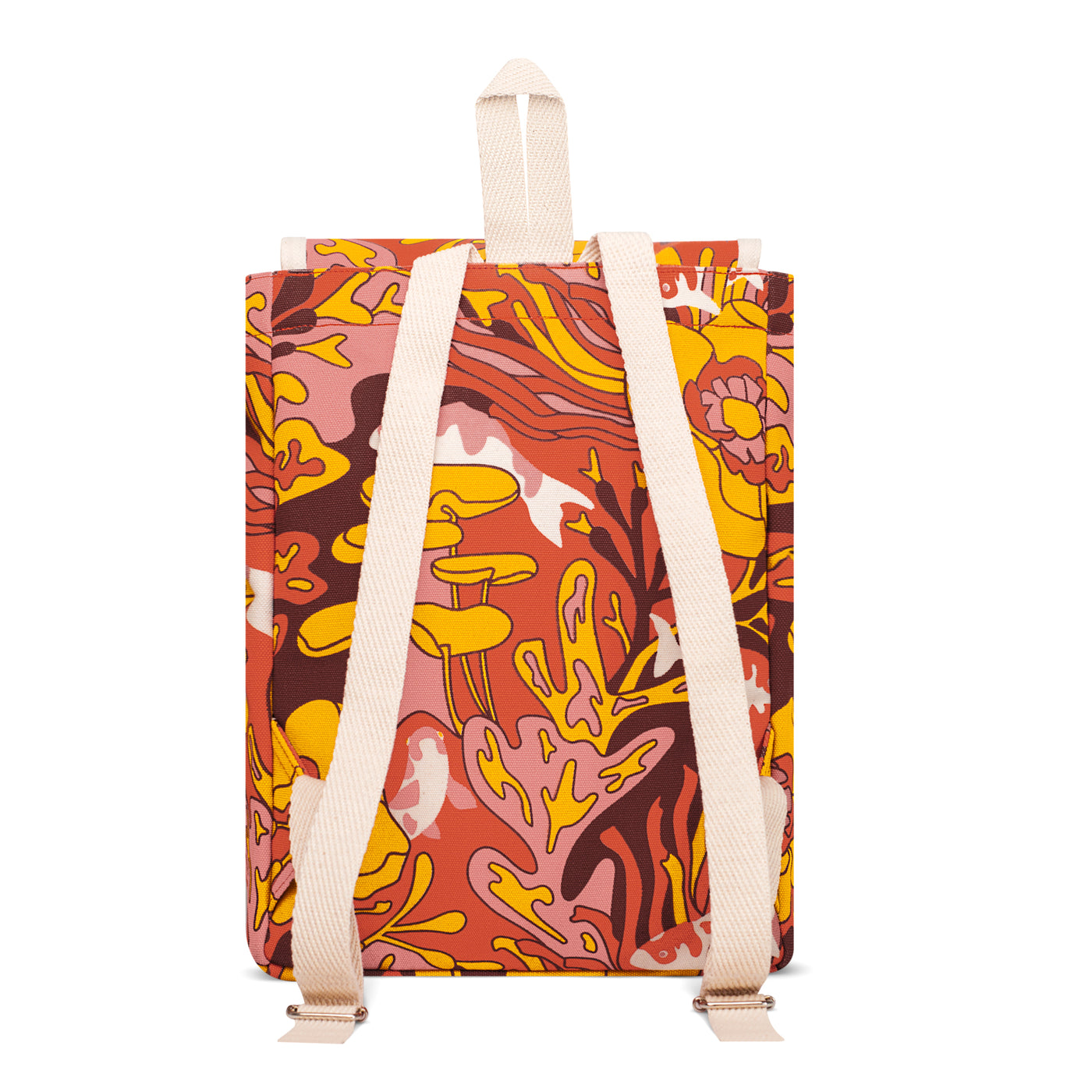 ykra backpack scout - trippy fish rose